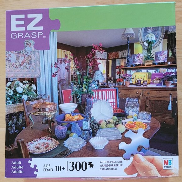 Hasbro EZ Grasp 300 Piece "Elegant Antiques Shop" Puzzle (89) - Picture 1 of 1